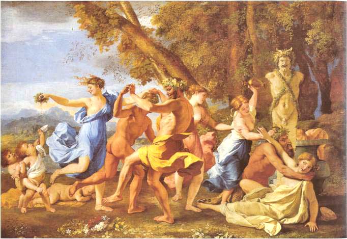 Bacchanal before a Herm